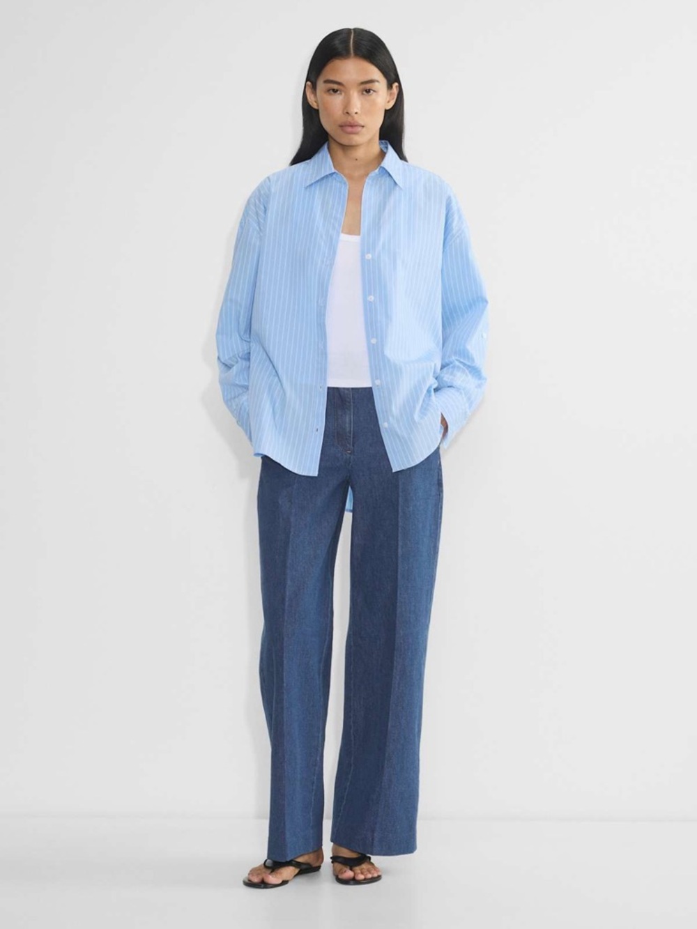 Aritzia Babaton Meetup Wide Leg Jeans